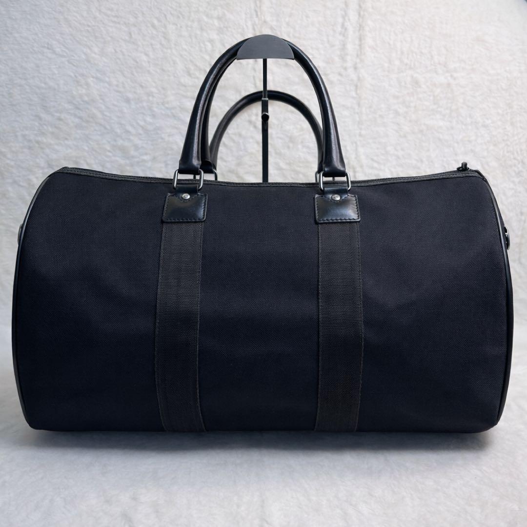 【美品】ハンティングワールド　ボストンバッグ　大容量　旅行　ハンドバッグ　黒