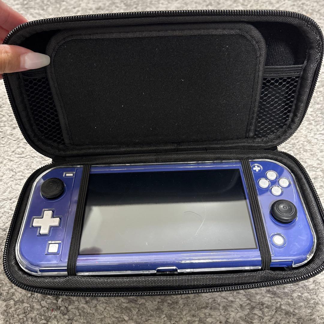 Nintendo Switch Lite クリアブルー 本体 箱あり