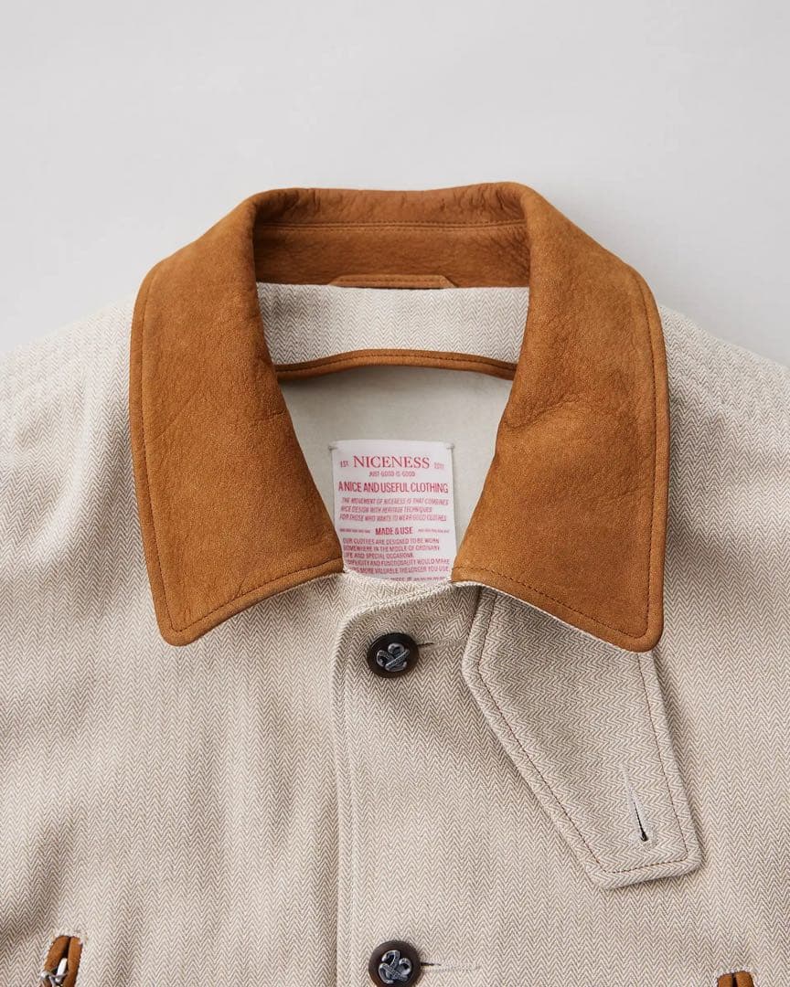 ジャケット・アウター LORAN HERRINGBONE HUNTING JACKET