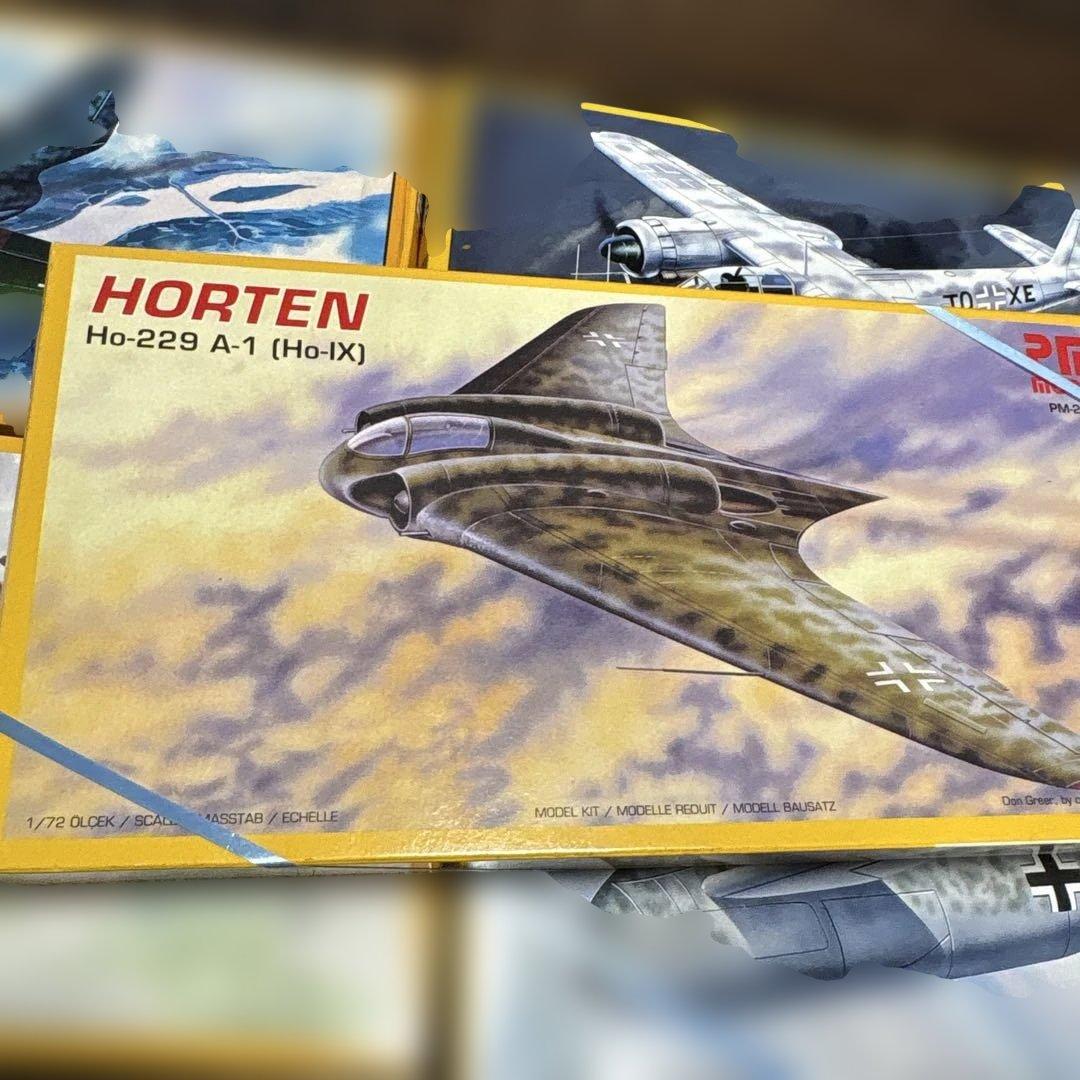 1/72 プラモデル　ドイツ希少戦闘機モデル　５箱