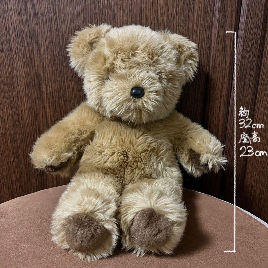 ファースト 年代物 ぬいぐるみ アライグマ べべ テディベア ハリネズミ はり坊