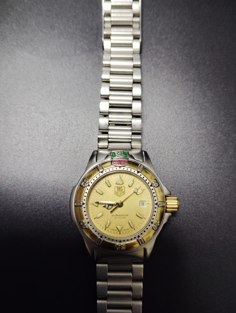TAG Heuer ゴールドシルバー 時計　515/A　美品