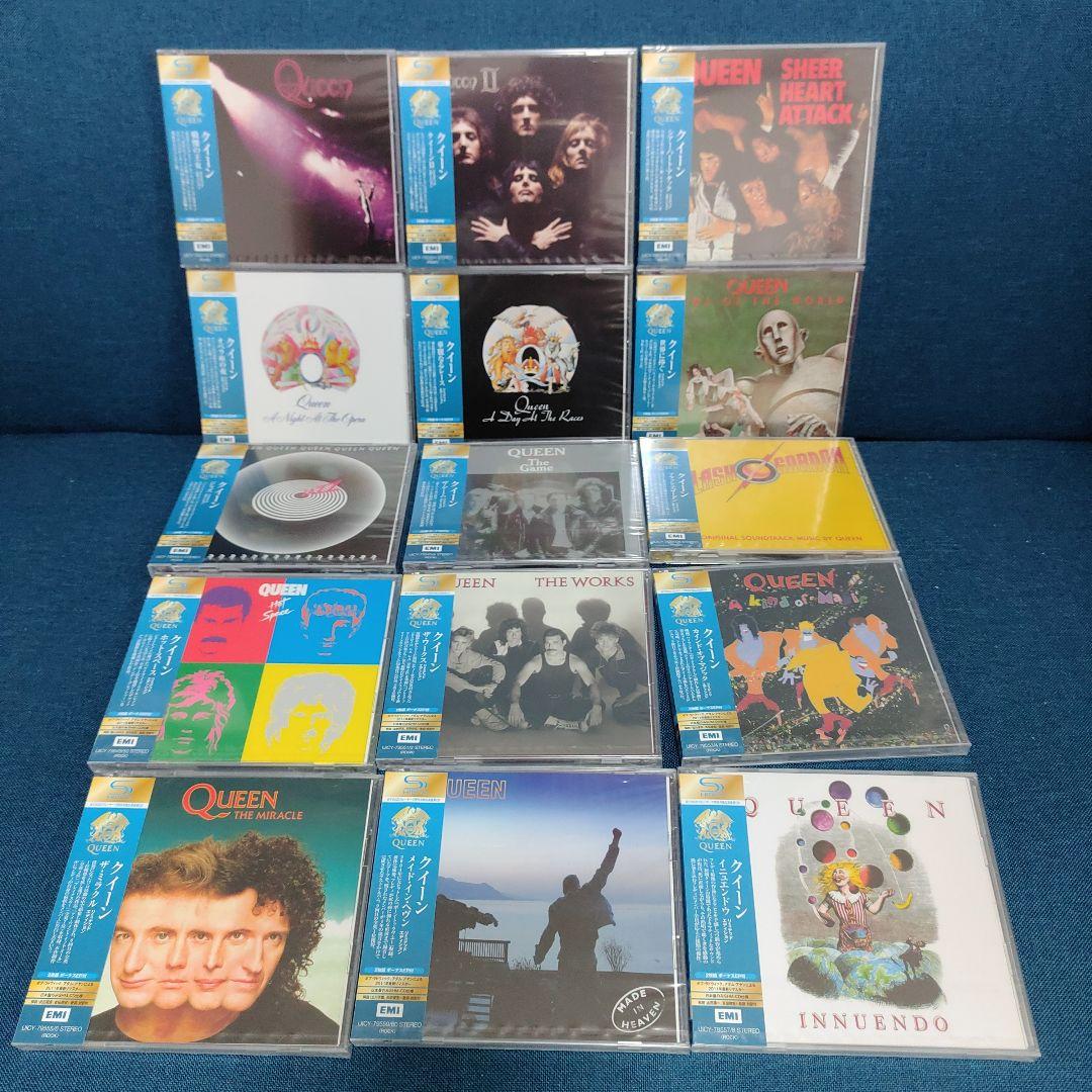 Queen SHM-CD リマスター 限定盤 全アルバム2枚組コンプリート15品