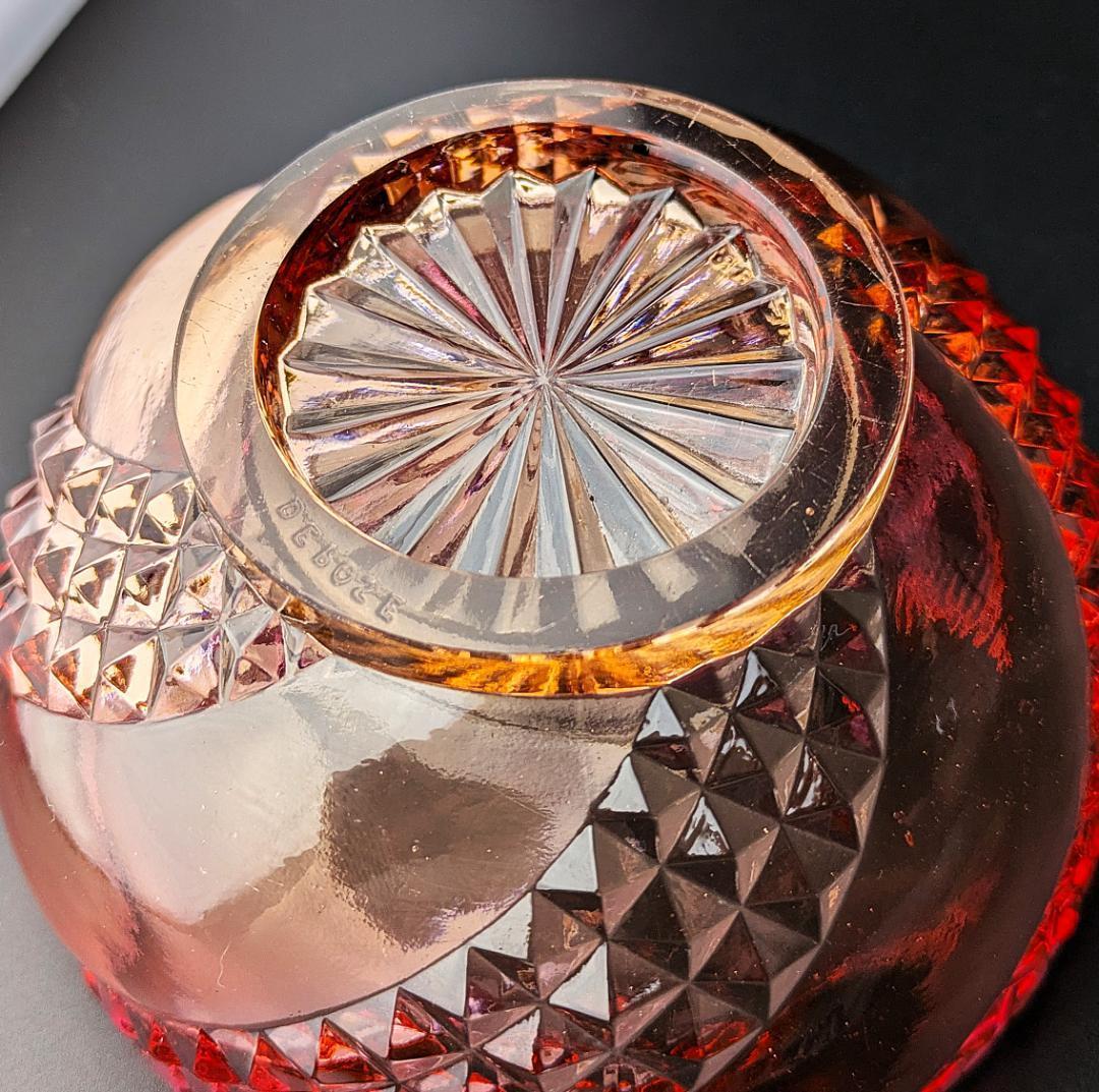 丸く可愛いボンボニエール★バカラ セルポンティーヌ レッド 赤 12㎝ 1920