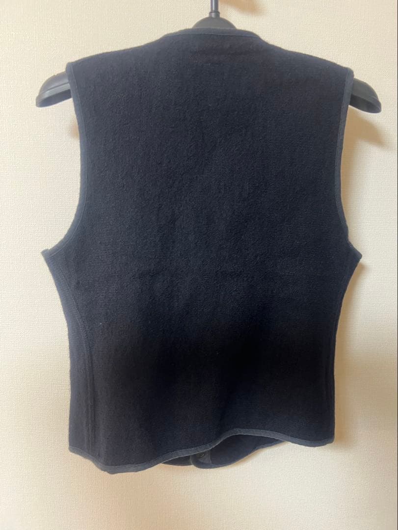 ANATOMICA ブラウンズビーチ ベスト ネイビー サイズ42