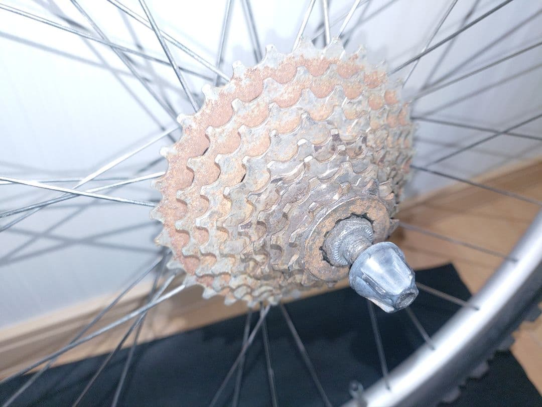 シャリバンさん専用ジャンク 現状渡し SCOTT 26インチ ホイール前後