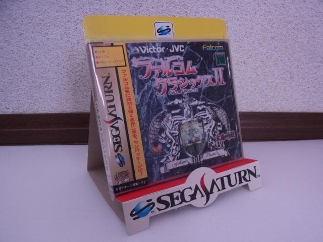 非売品　販促品　セガサターン 　ゲームソフト立体式スタンド　レトロゲーム　当時物