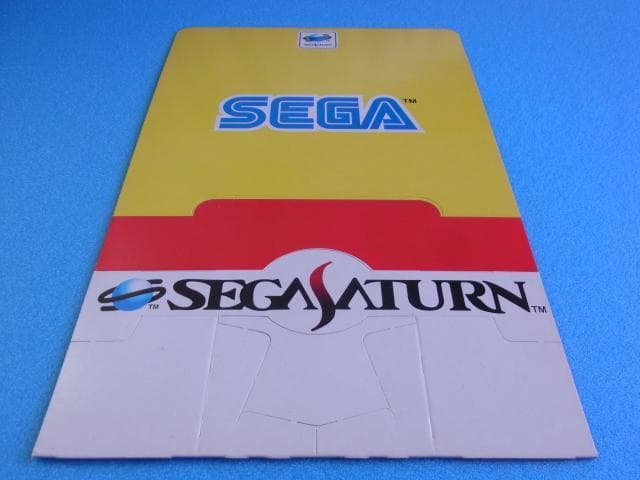 非売品　販促品　セガサターン 　ゲームソフト立体式スタンド　レトロゲーム　当時物