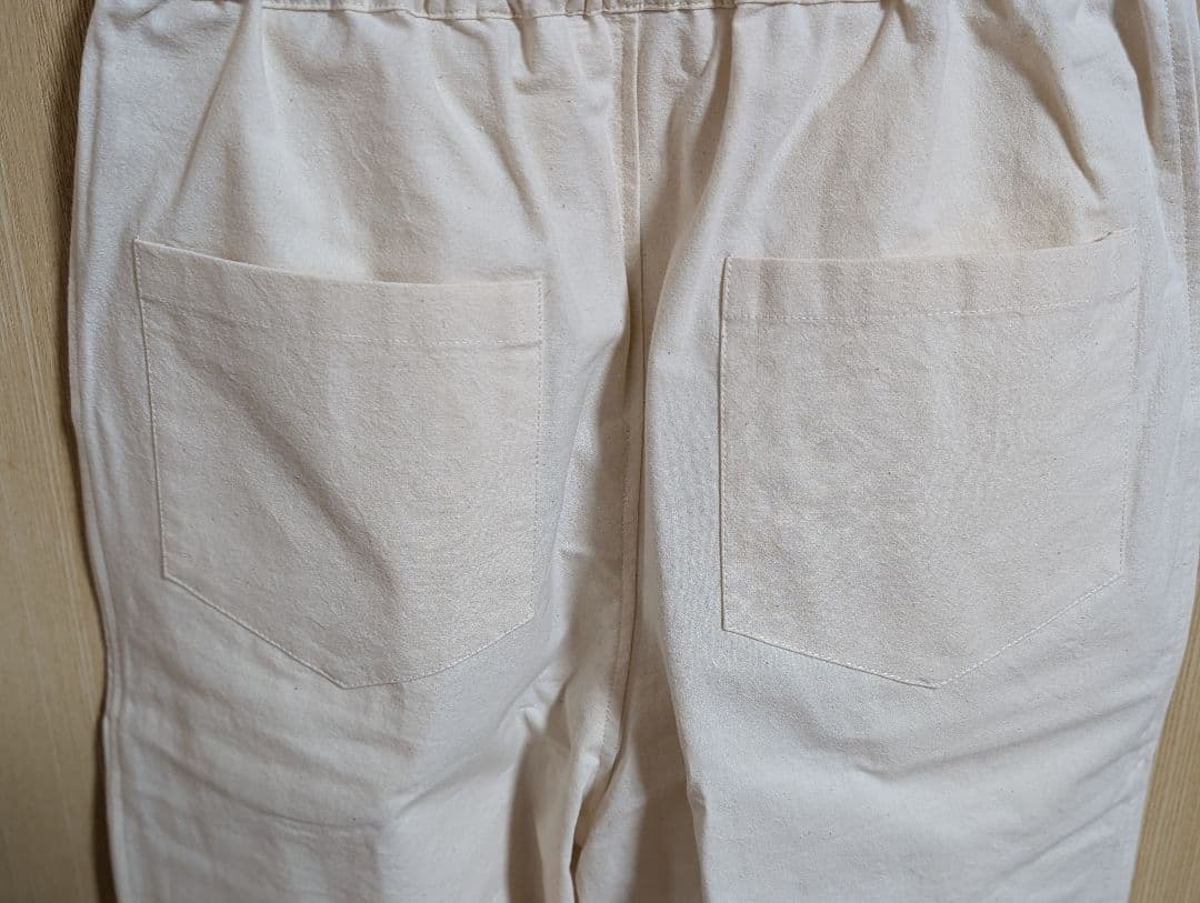 [新品未使用]yohaku 遠州織物　ストレートパンツ　サイズ2