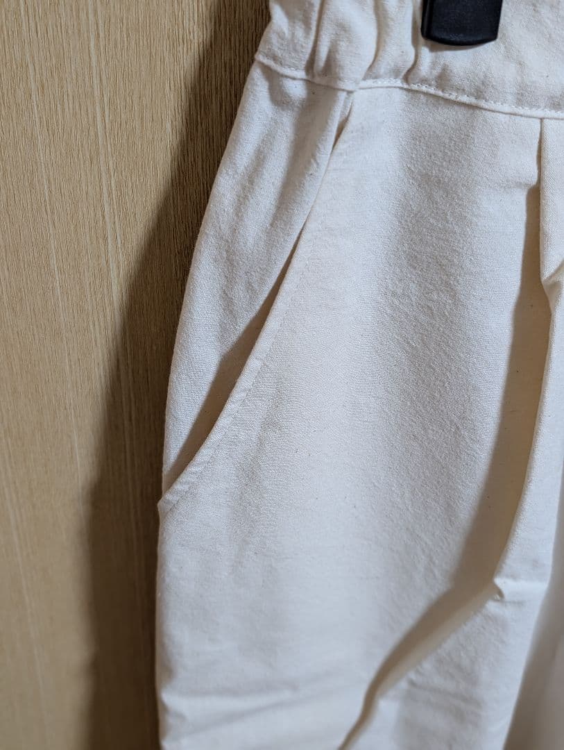 [新品未使用]yohaku 遠州織物　ストレートパンツ　サイズ2