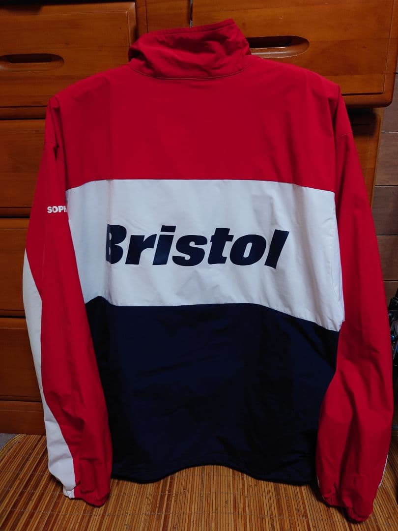 Bristol ナイロンジャケット Mサイズ 赤白紺