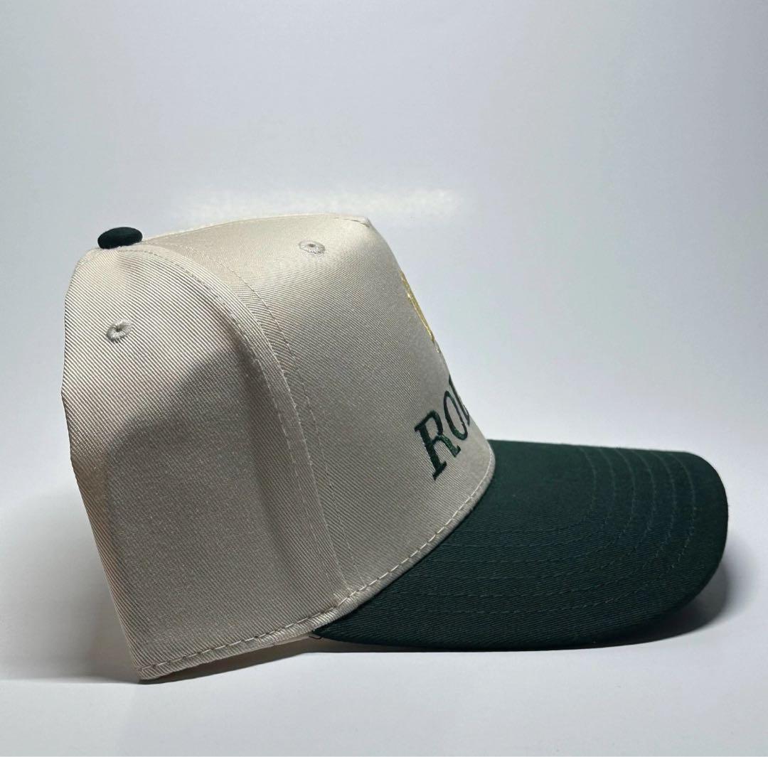 ぽかり様　90s ROLEX アイボリーグリーンキャップ