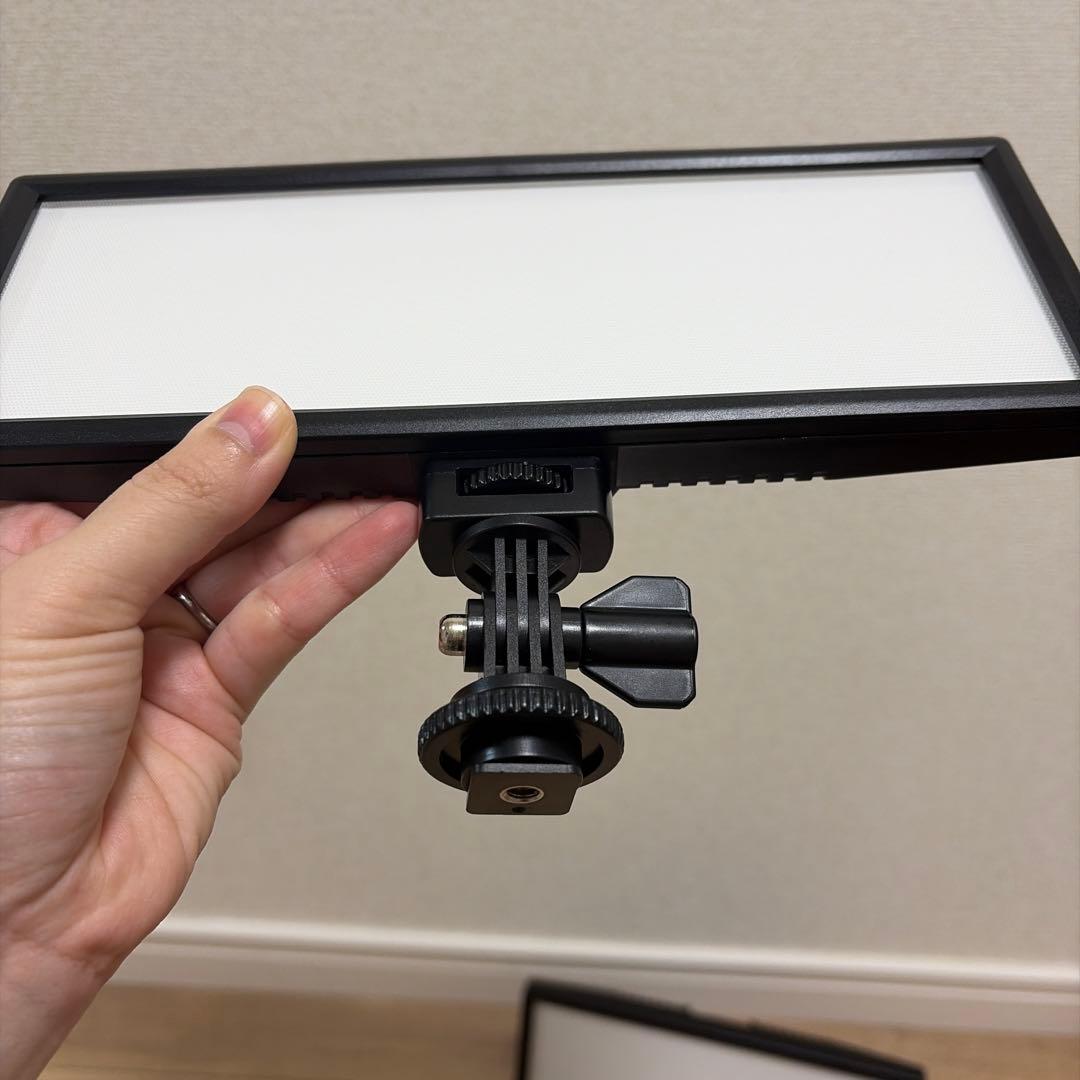 【女優ライト】2個セット　バッテリー・スタンド付き　高砂　電源不要