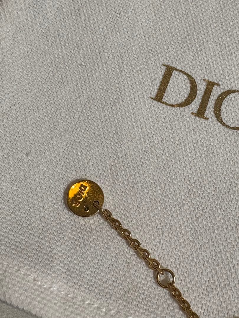 Petit CD ダブル ネックレス　dior ゴールド　2連