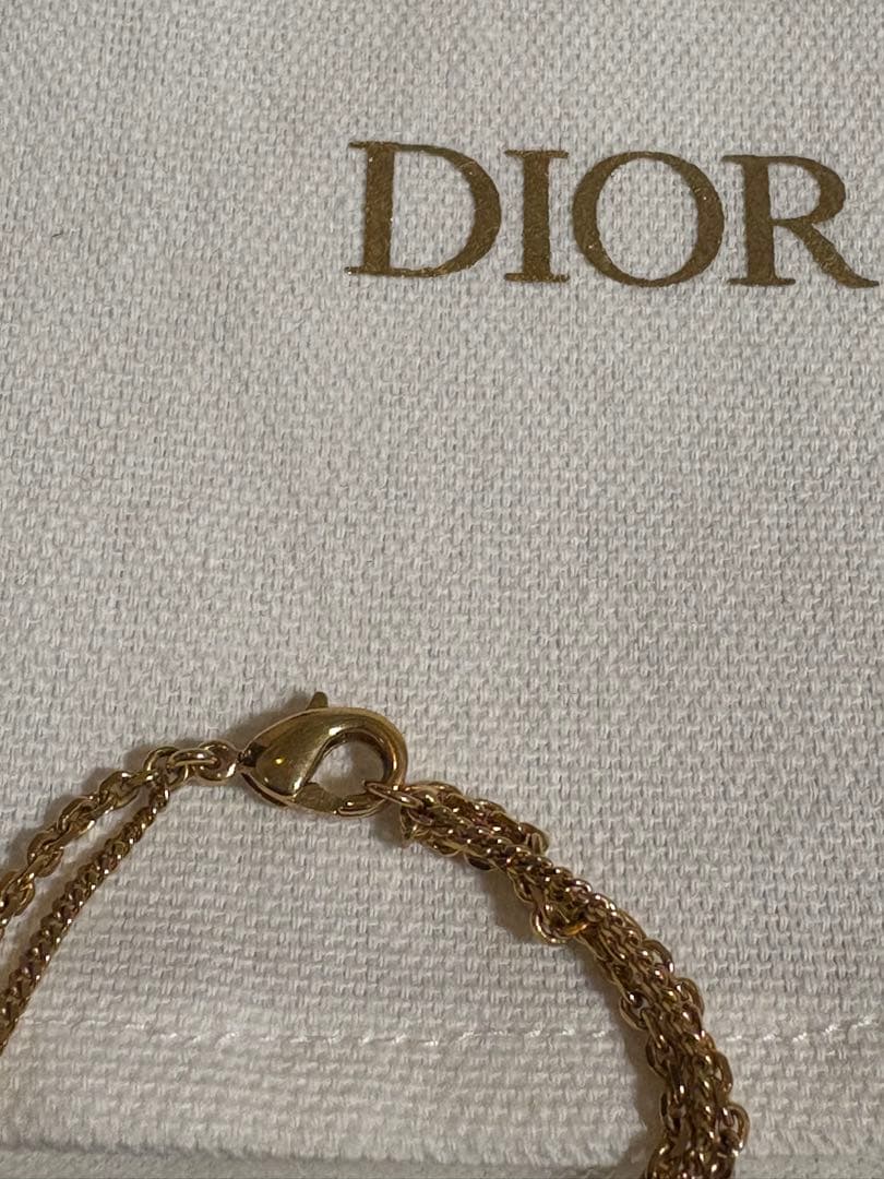 Petit CD ダブル ネックレス　dior ゴールド　2連