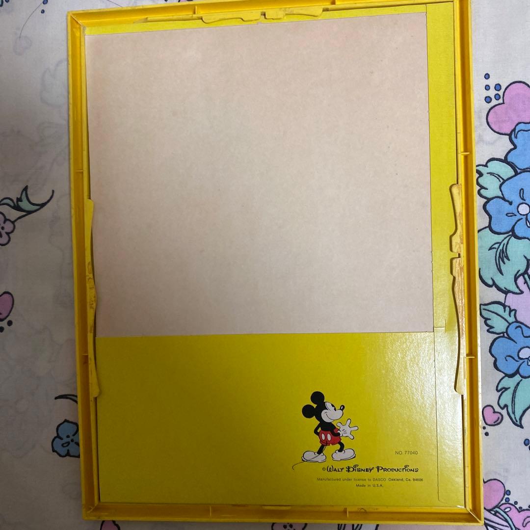 ミッキーマウス　アート　フレーム付き　ビンテージ