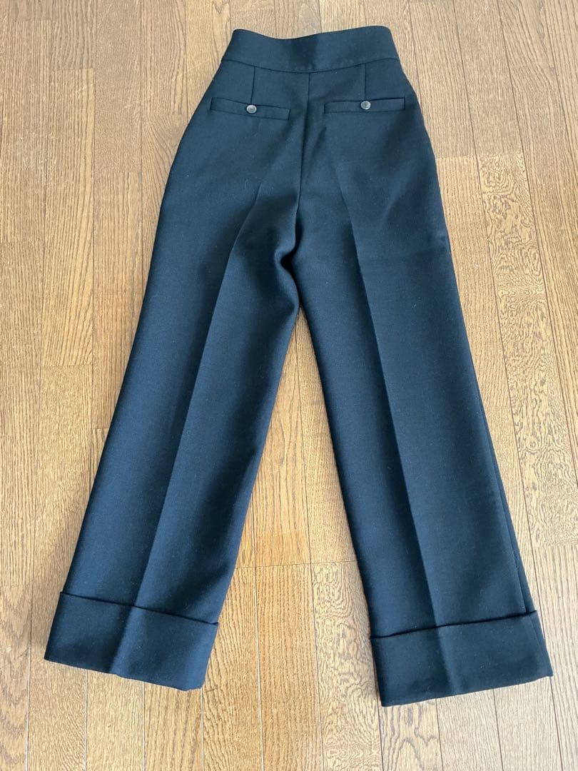 SÉZANE ブラックパンツ/スラックス　新品未使用　32