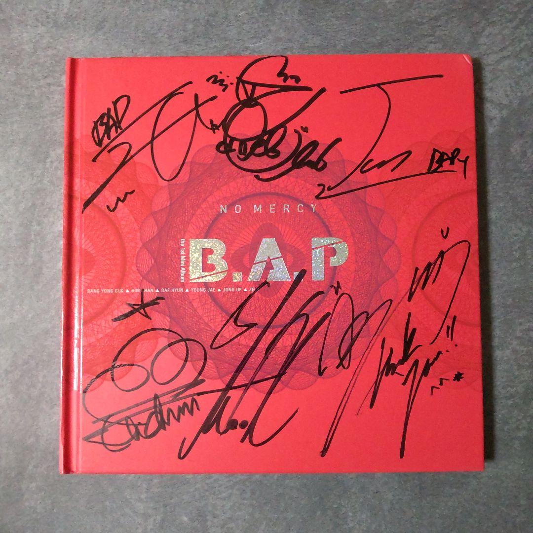 【廃盤】B.A.P★直筆サイン入り No Mercy★デヒョン ジョンオプ