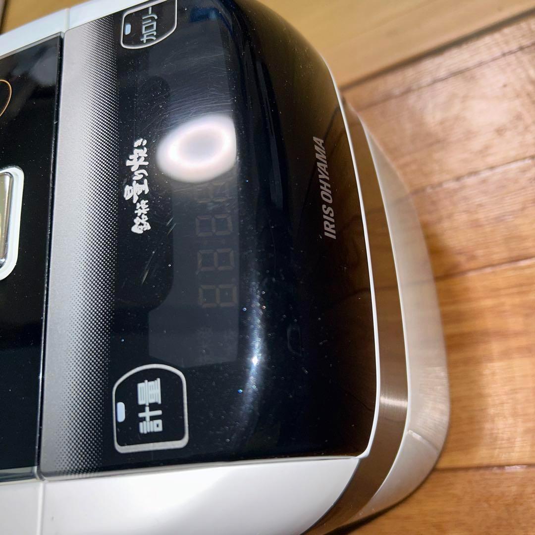 アイリスオーヤマ 炊飯器 圧力IH 3合炊き 銘柄量り炊き RC-PC30★