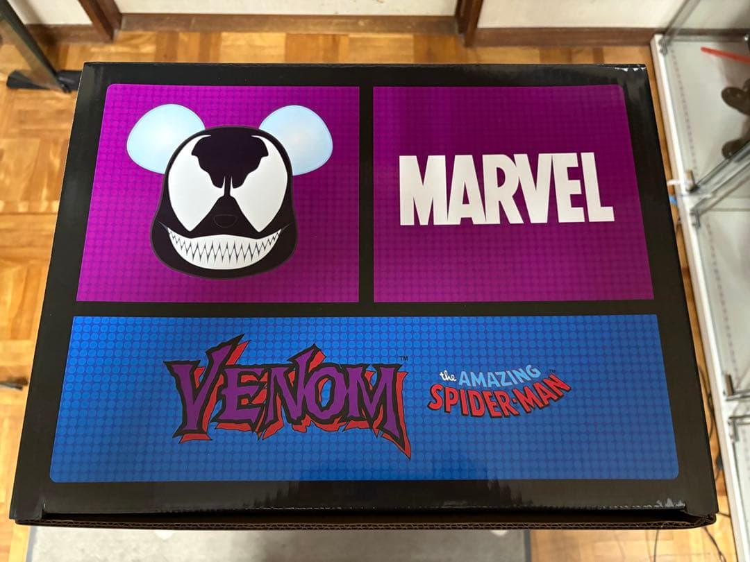 ヴェノム　ベアブリック　1000% マーベル　スパイダーマン