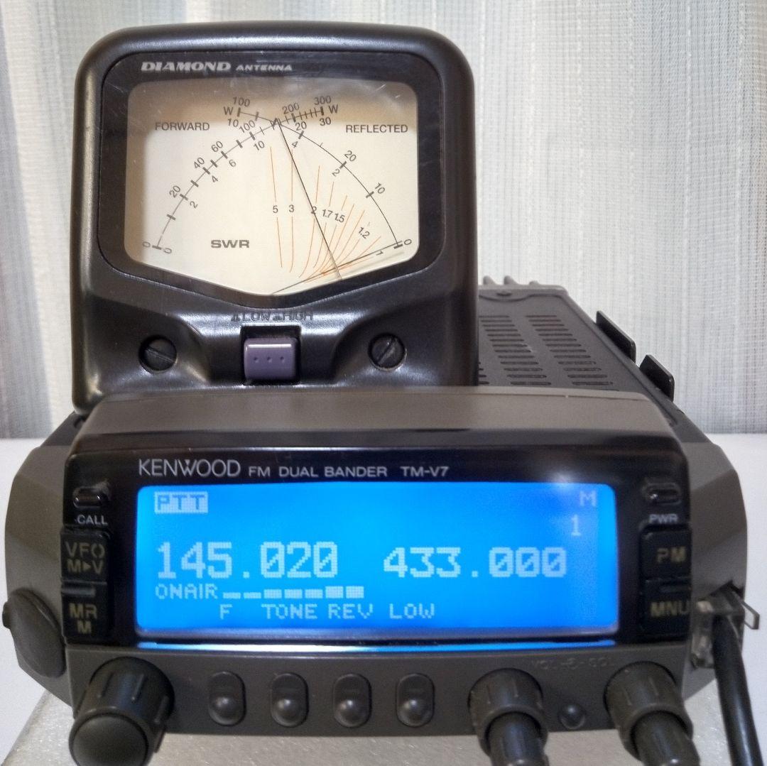ケンウッド製　TM-V7　145/433Mhz 20/20 w 現状動作品