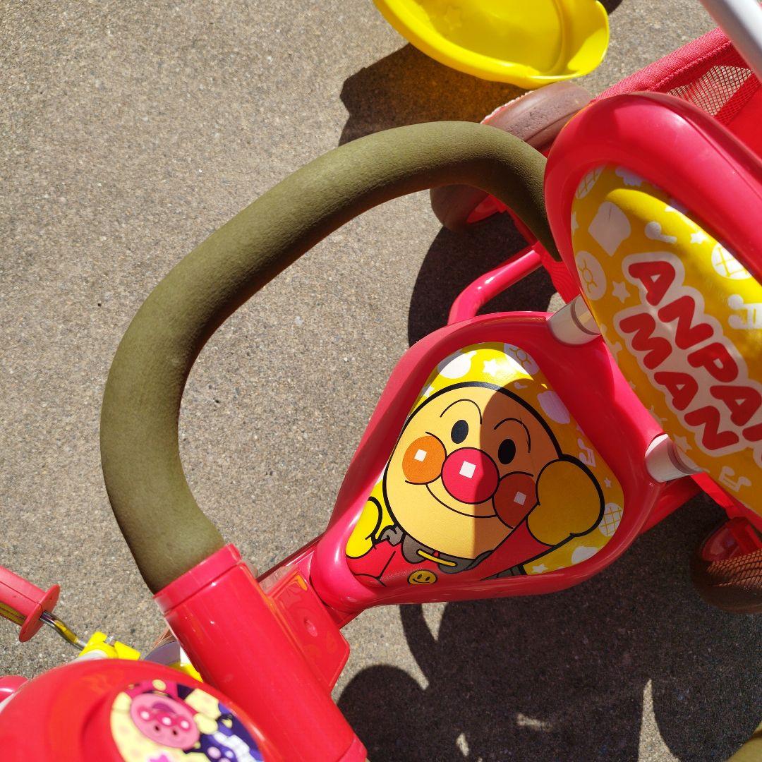 アンパンマン 三輪車 　サンシェード付