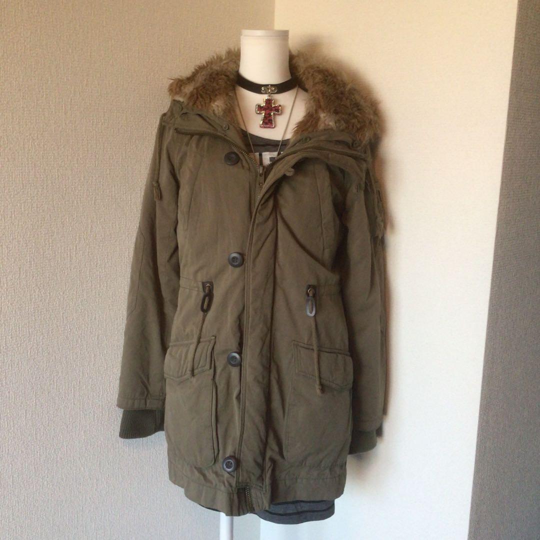 y2k エコファー　グランジフェアリーモッズコート 平成ギャル　archive