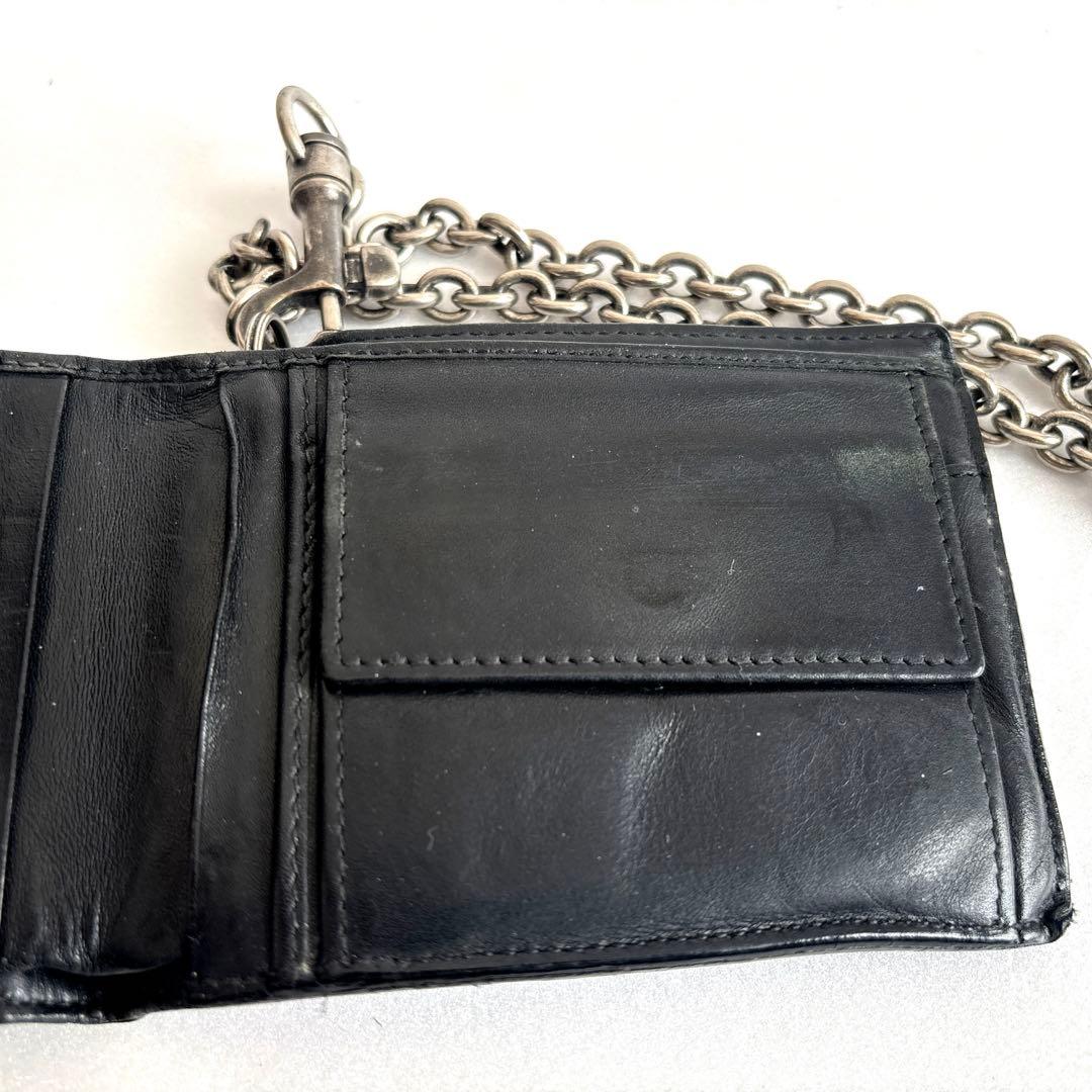 ボッテガヴェネタ　2つ折り財布　ウォレットチェーン