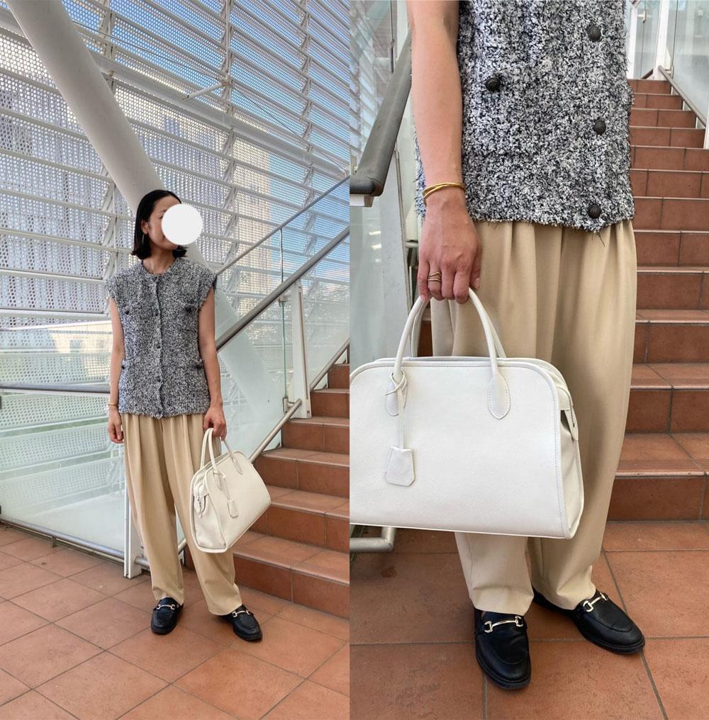 美品 ウィムガゼット 3万円 イージーパンツ テーパードパンツ ベージュ