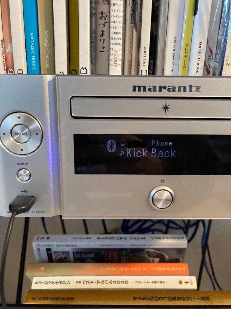 Marantz M-CR611 CD読み込み不可