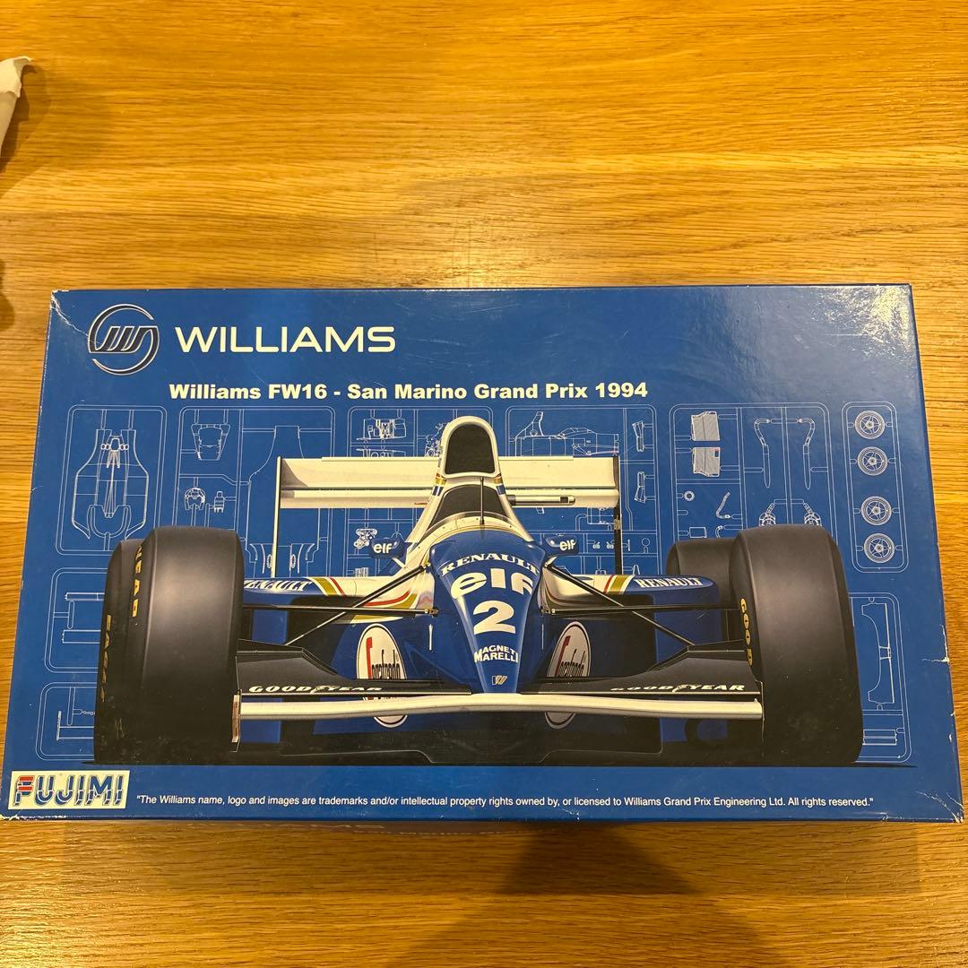 フジミ　ウィリアムズFW16 1/20 サンマリノGP ロスマンズデカール付
