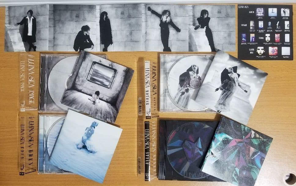 LUNA SEA　アルバム初回限定版4枚