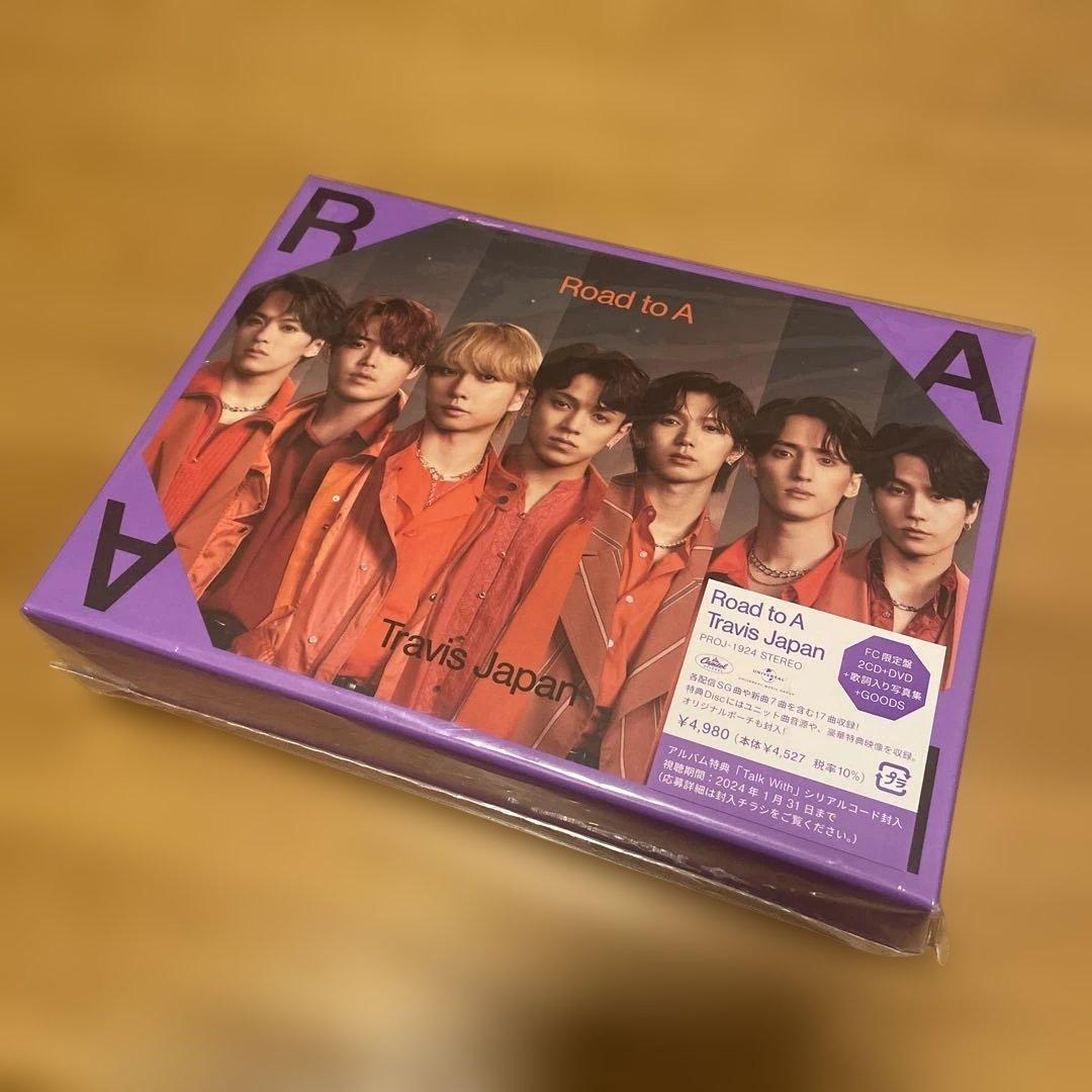 Travis Japan 「Road to A 」 FC限定盤