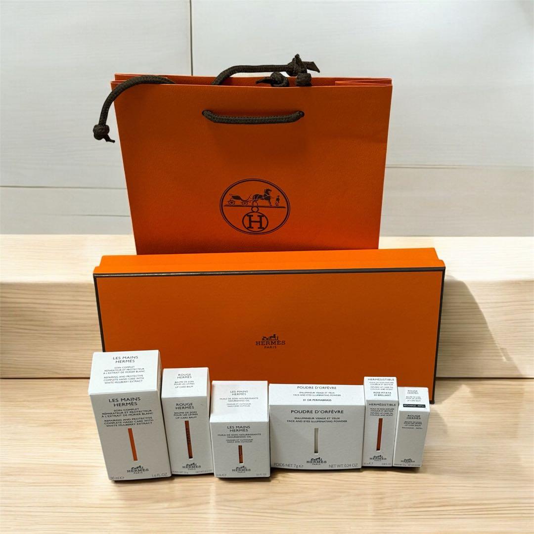 【新品未使用】◆HERMES◆エルメス コスメセット 専用箱・紙袋付き 正規品