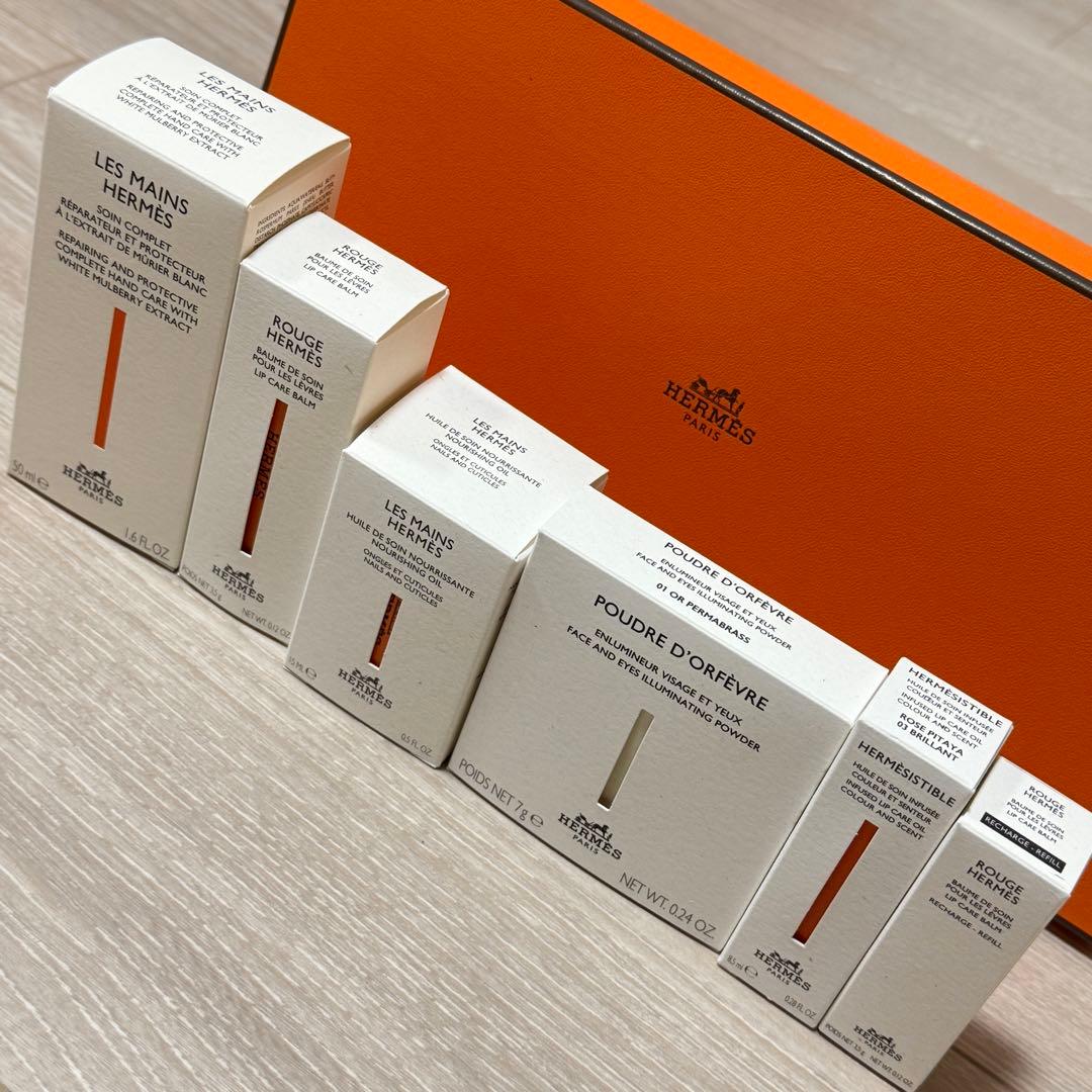 【新品未使用】◆HERMES◆エルメス コスメセット 専用箱・紙袋付き 正規品
