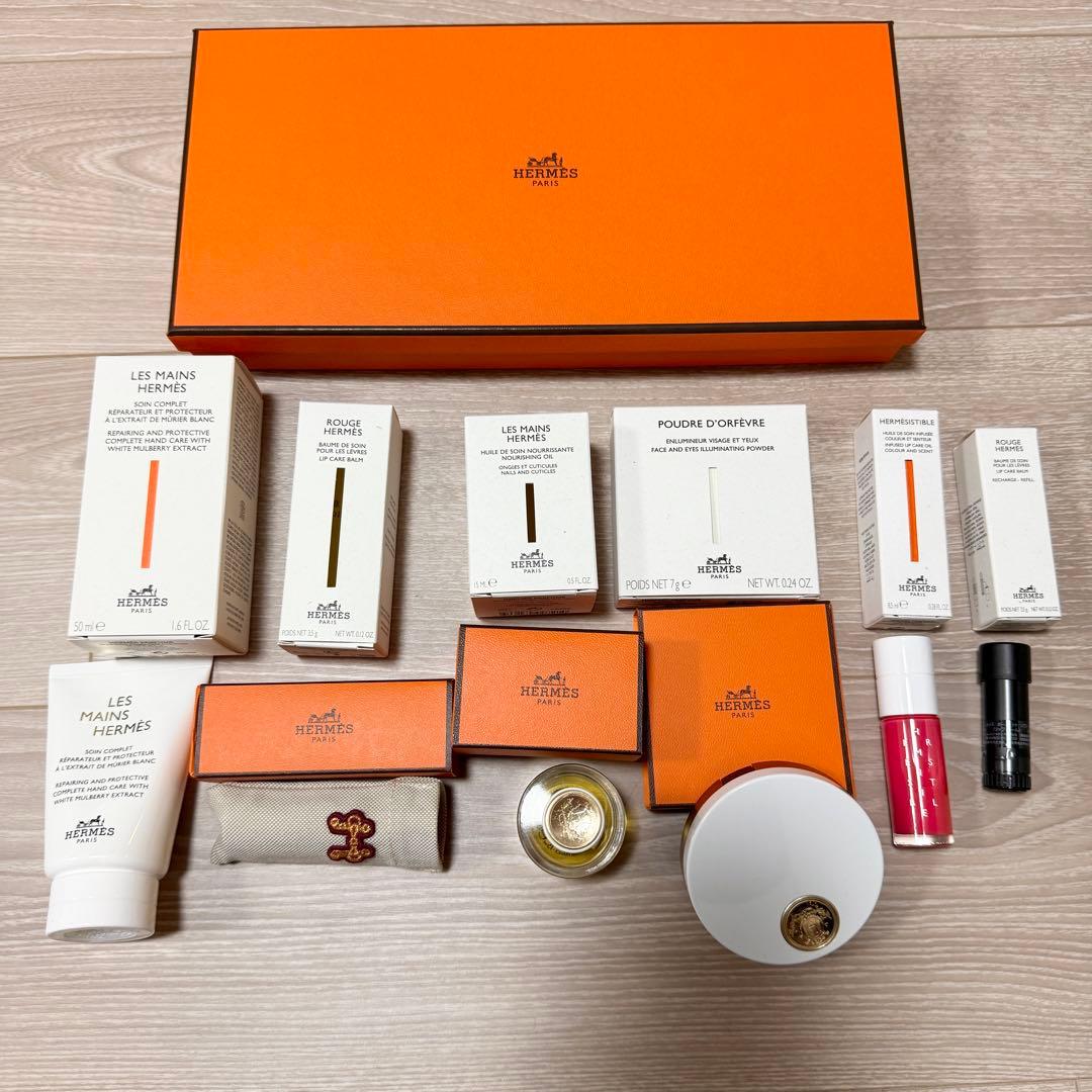 【新品未使用】◆HERMES◆エルメス コスメセット 専用箱・紙袋付き 正規品