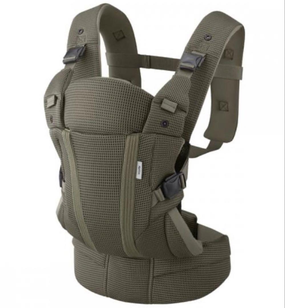 Aprica Laclis 抱っこ紐 状態良好 カーキ アップリカ ラクリス