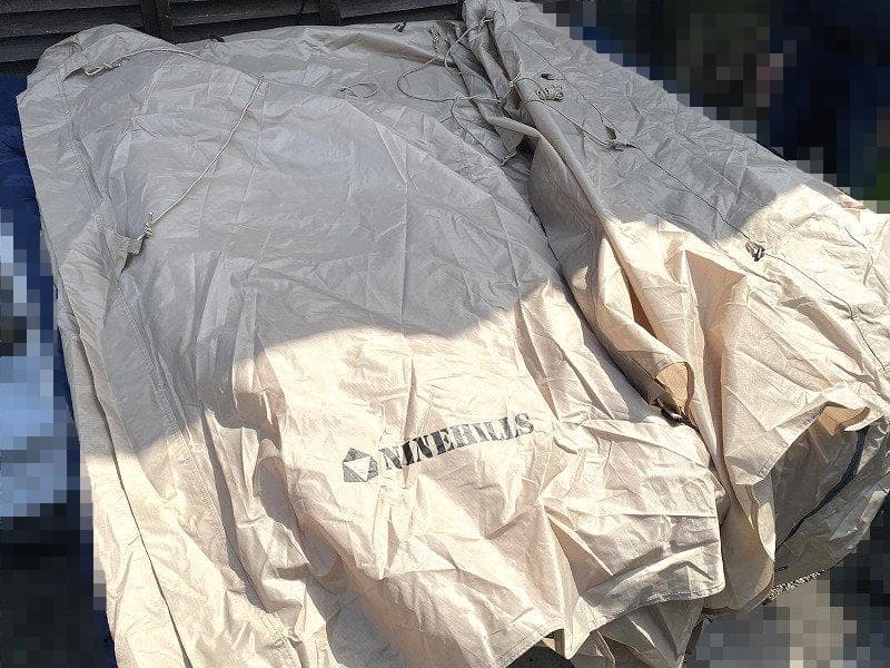 美品！NINEHILLS ナインヒルズ ロッジテント SENAI 48