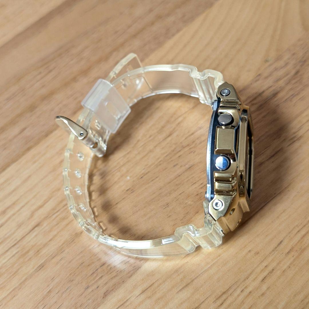 【未使用品】G-SHOCK GM-5600SG-9JF ゴールド×スケルトン