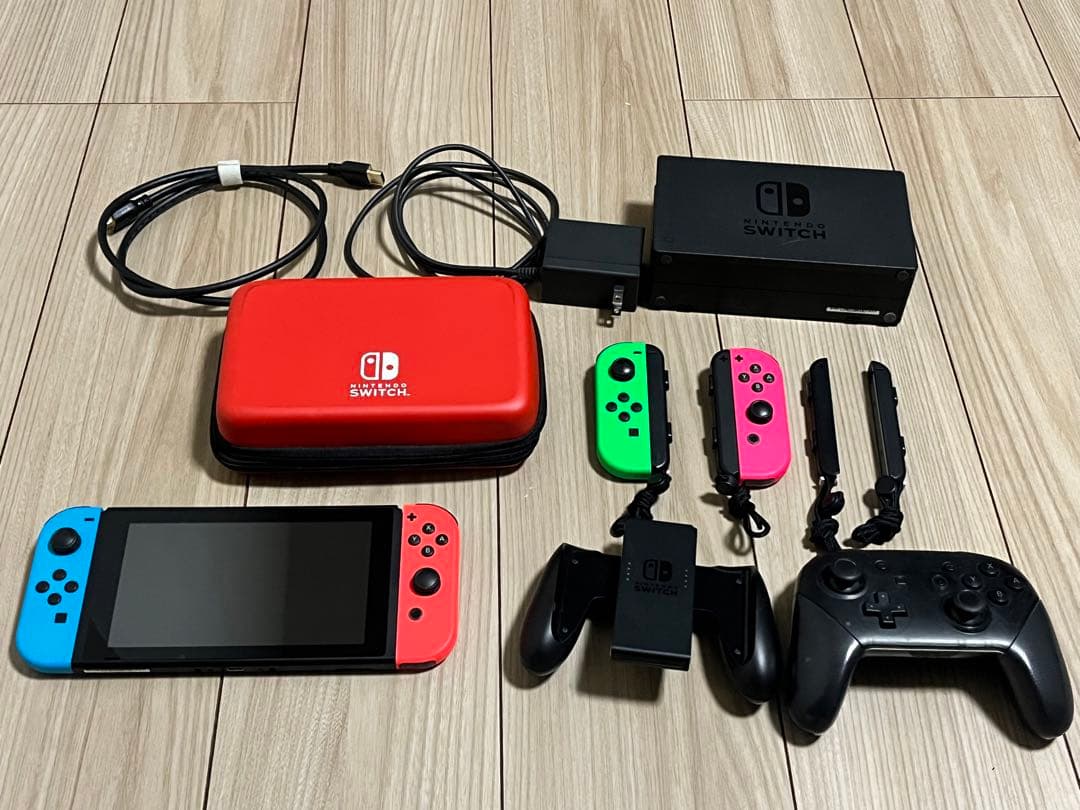 Nintendo Switch 本体 Joy-Con2種 プロコン等付き
