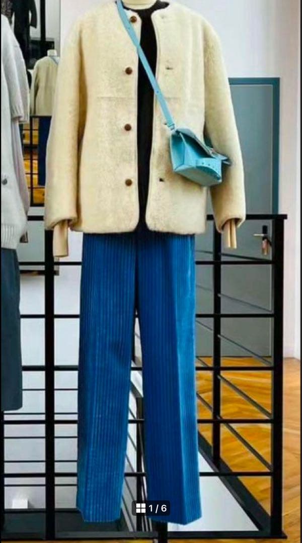 BLAMINK ブラミンク　コーデュロイパンツ　ブルー36