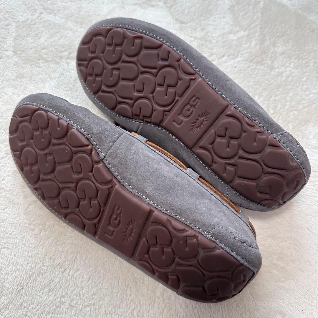 美品　アグ　UGGモカシン　グレー　26㎝