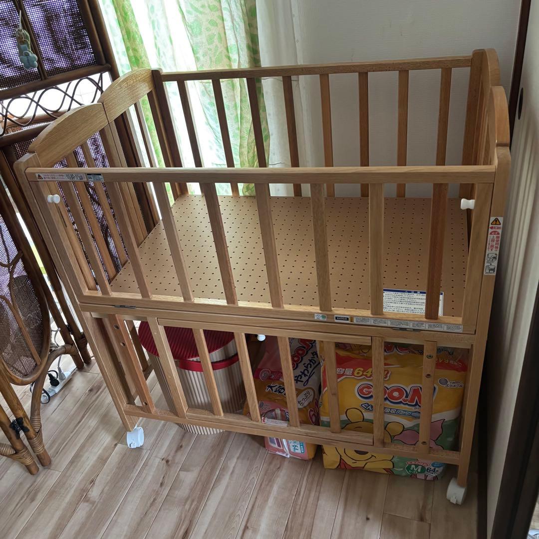 【ドラえもん】カトージ　折りたたみミニベッド　60×90cm