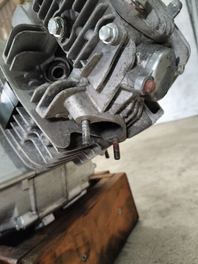 スーパーカブ50カスタム　110ccエンジン訳あり　全波整流化ハーネス付