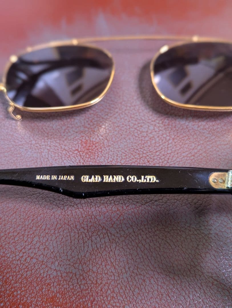 GLAD HAND グラッドハンド 丹羽雅彦 フレームとクリップオン 訳あり