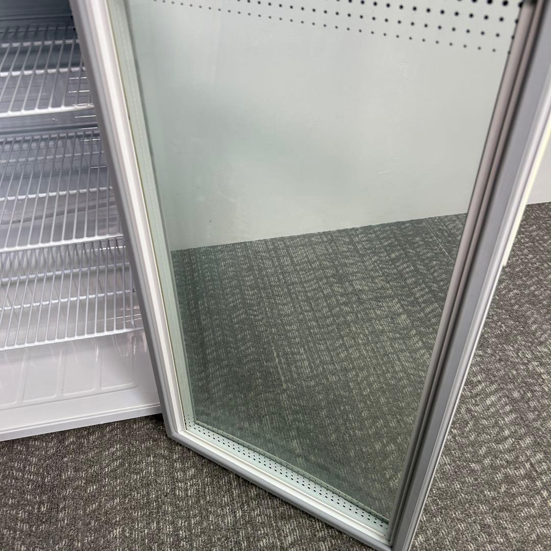 A.業務用 冷蔵ショーケース オフィスコンビニ XW-105 左右開き 小型