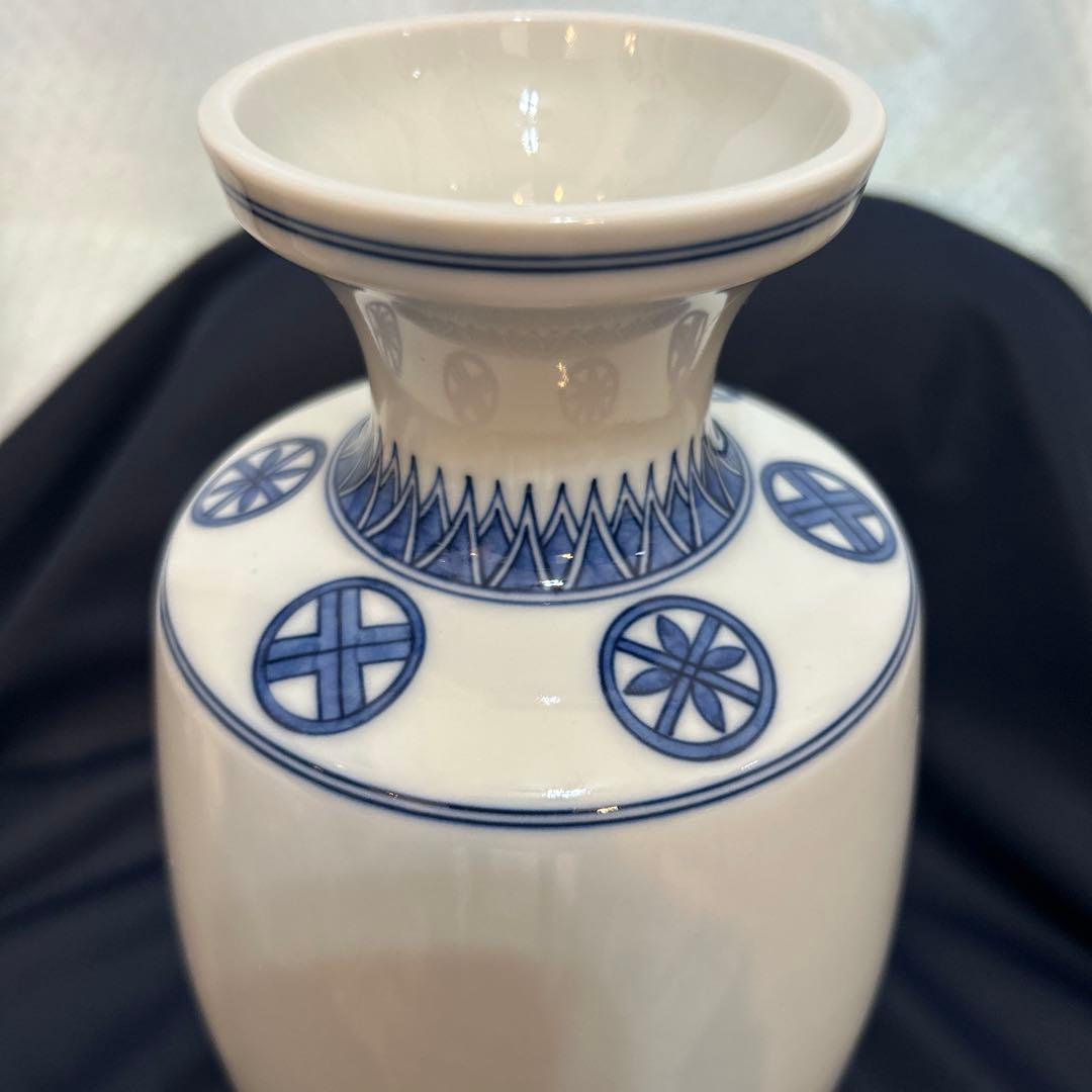 ◉本日限定◉今泉今右衛門　菊絵　花瓶　高さ28cm