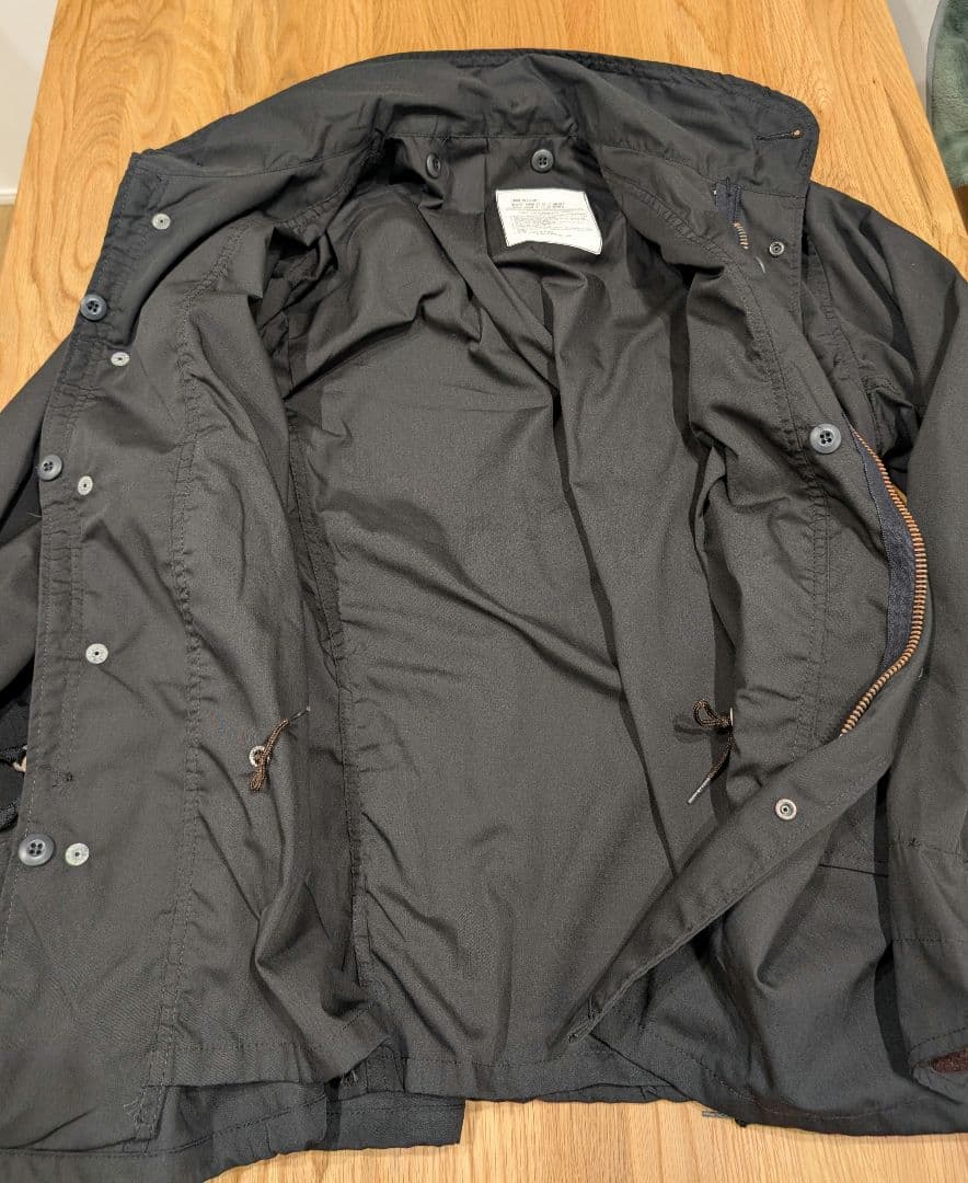 M-65 フィールドジャケット 3rd ブラック alpha社