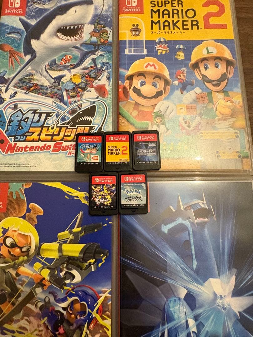 Nintendo Switch ゲームソフト 5本セット