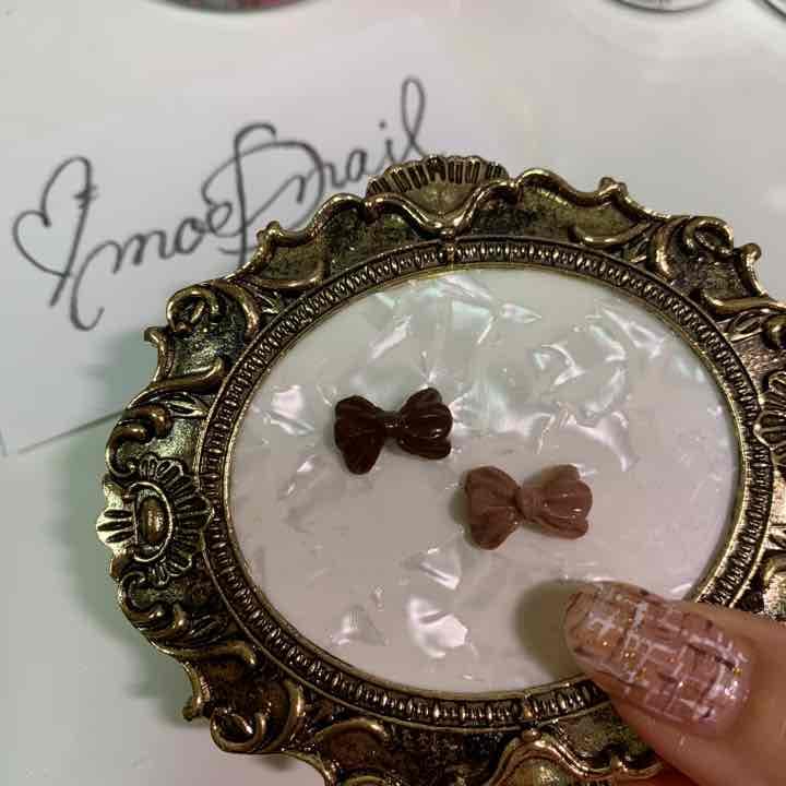 3dネイルパーツ オーダー くま うさぎ ねこ いちご ハート リボン ゆめかわ